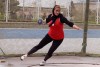 ویدیویی جالب از تمرینات مهلا محروقی قهرمان پرتاب دیسک زنان ایران+فیلم