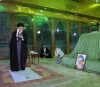 حضور رهبر انقلاب اسلامی در حرم امام (ره)
